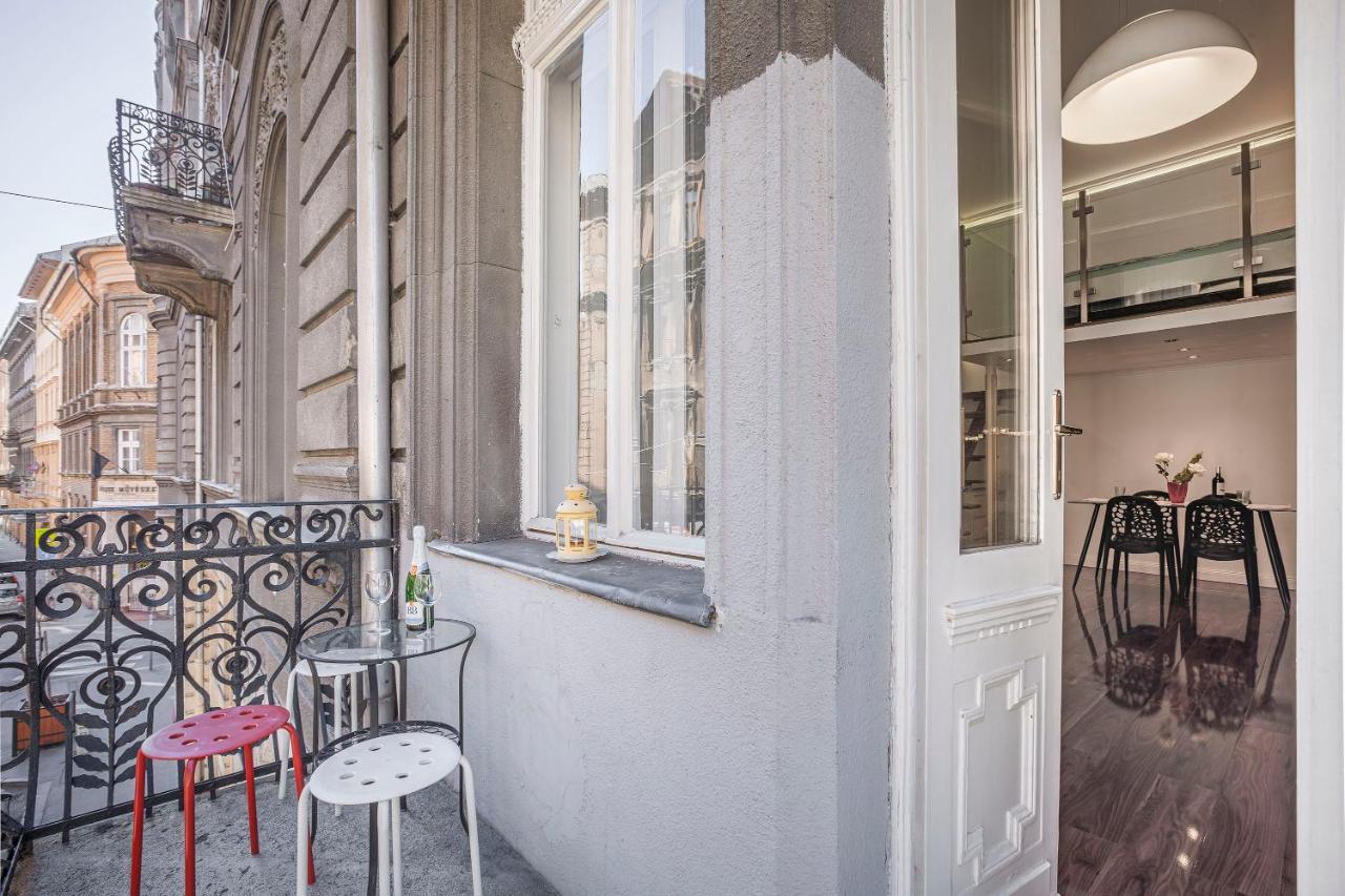Luxury Art Deco Flat / Big Balcony Apartment Budapesta Exterior foto