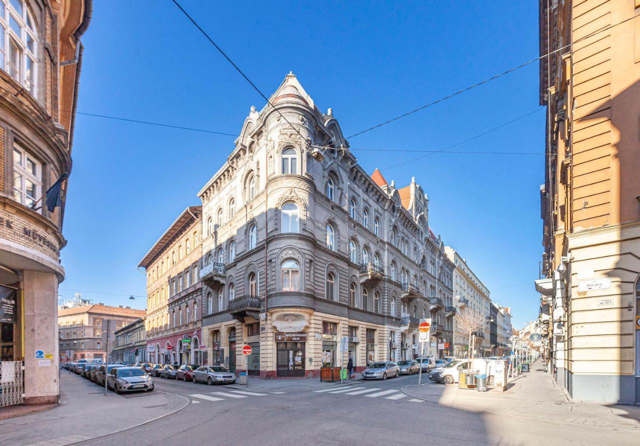 Luxury Art Deco Flat / Big Balcony Apartment Budapesta Exterior foto