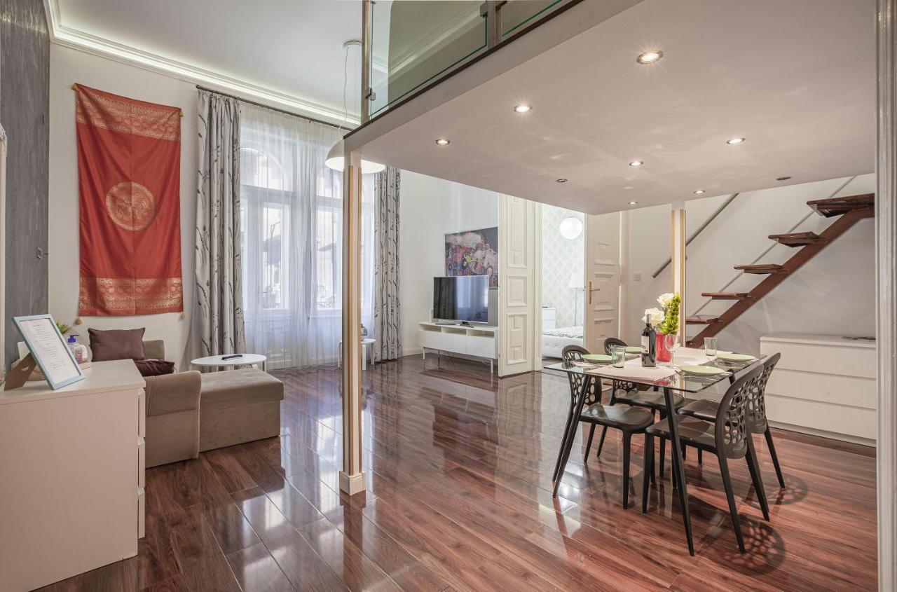 Luxury Art Deco Flat / Big Balcony Apartment Budapesta Exterior foto