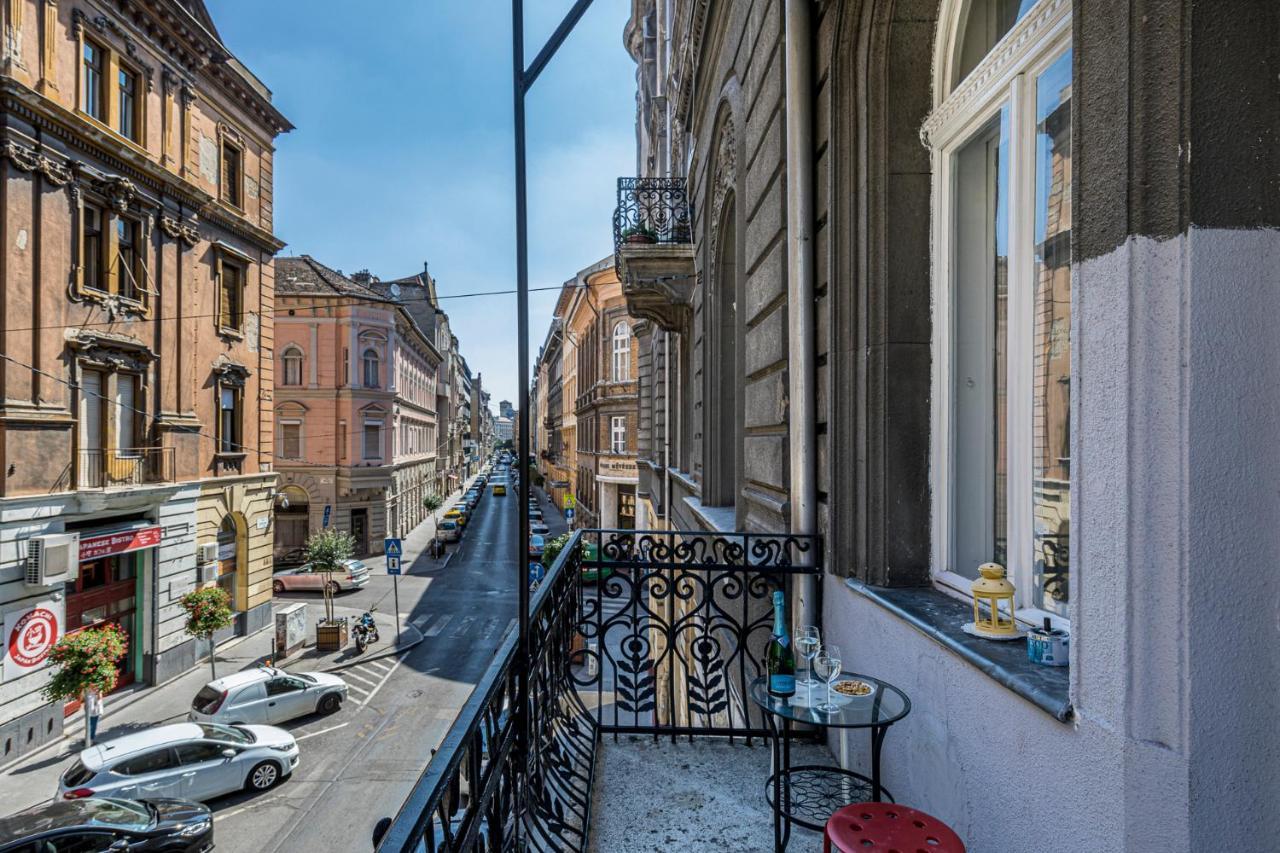 Luxury Art Deco Flat / Big Balcony Apartment Budapesta Exterior foto